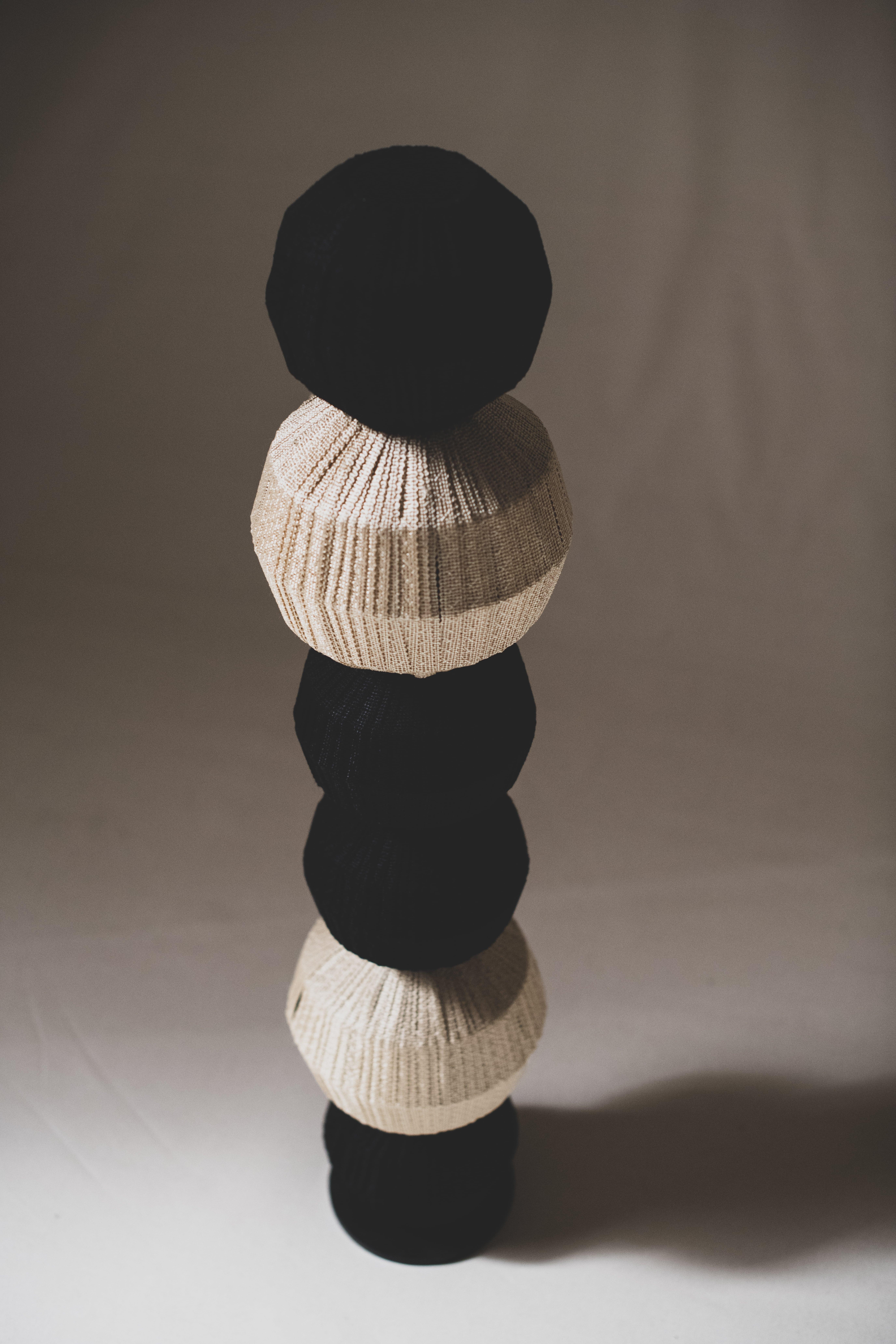 TEXTILE COLUMN DE L'ARTISTE SCULPTURE ELIURPI 2024 NOUVEAU - Sculpture de Eliurpi