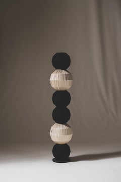 ESCULTURA COLUMNA TEXTIL DEL ARTISTA ESPAÑOL ELIURPI 2024 NUEVO