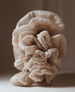 ESCULTURA ORGÁNICA II TEXTIL NEGRO ARTISTA ESPAÑOL CONTEMPORÁNEO ELIURPI 2024 NUEVO