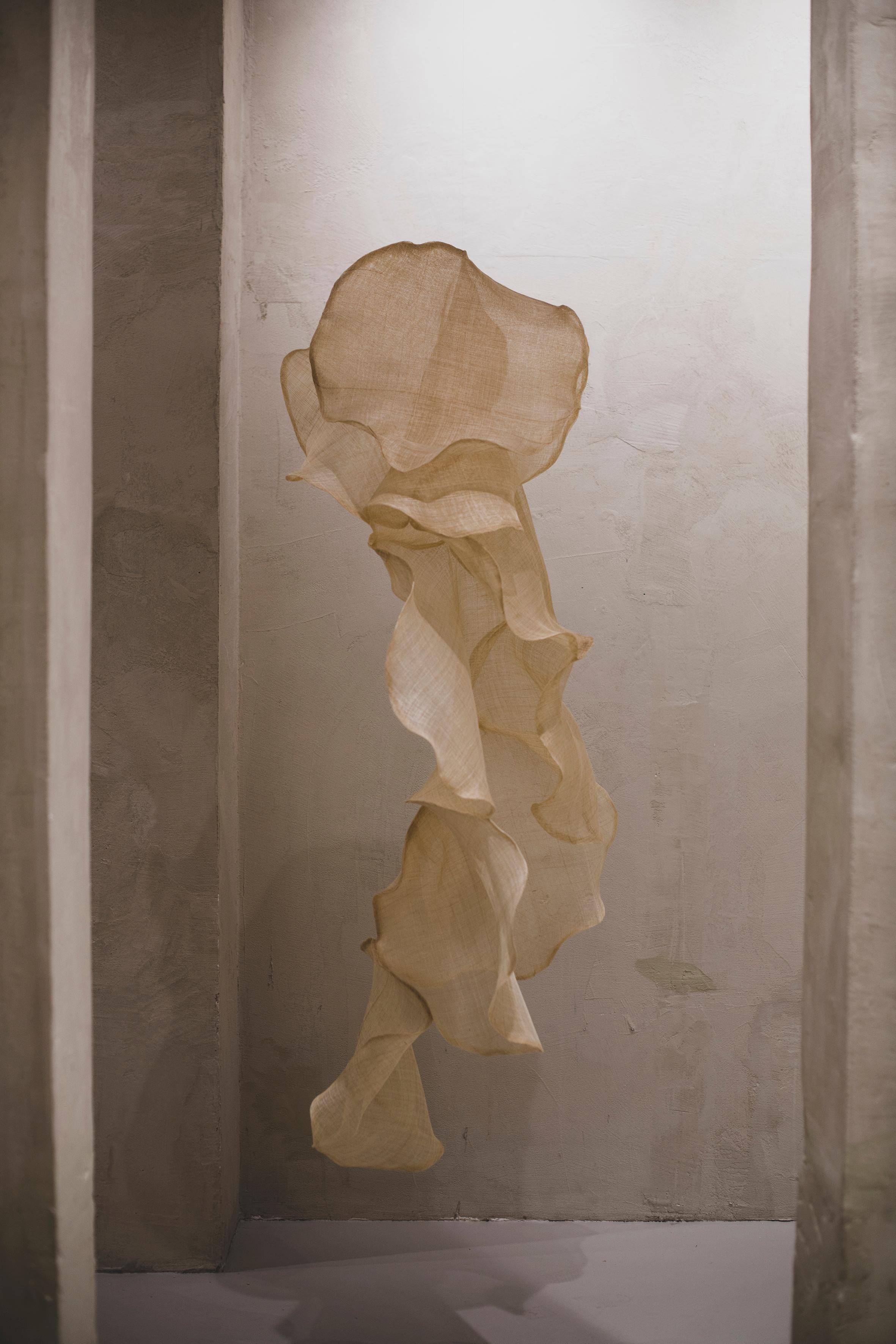 SCULTURA TESSILE RAFIA II DELL'ARTISTA SPAGNOLO ELIURPI 2024 NUOVO