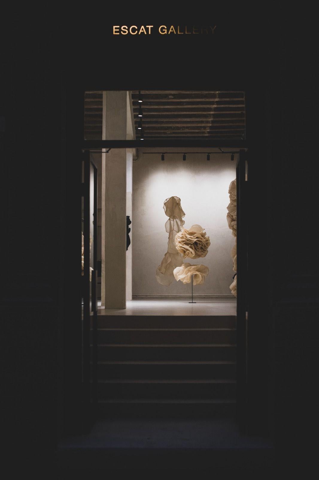 ESCULTURA TEXTIL RAFIA PADINA III DEL ARTISTA ESPAÑOL ELIURPI 2024 NUEVO en venta 1