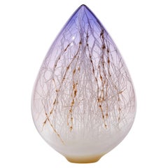 Elixir in French Vanilla & Hyacinth, glass & gold artwork by Enemark & Thompson