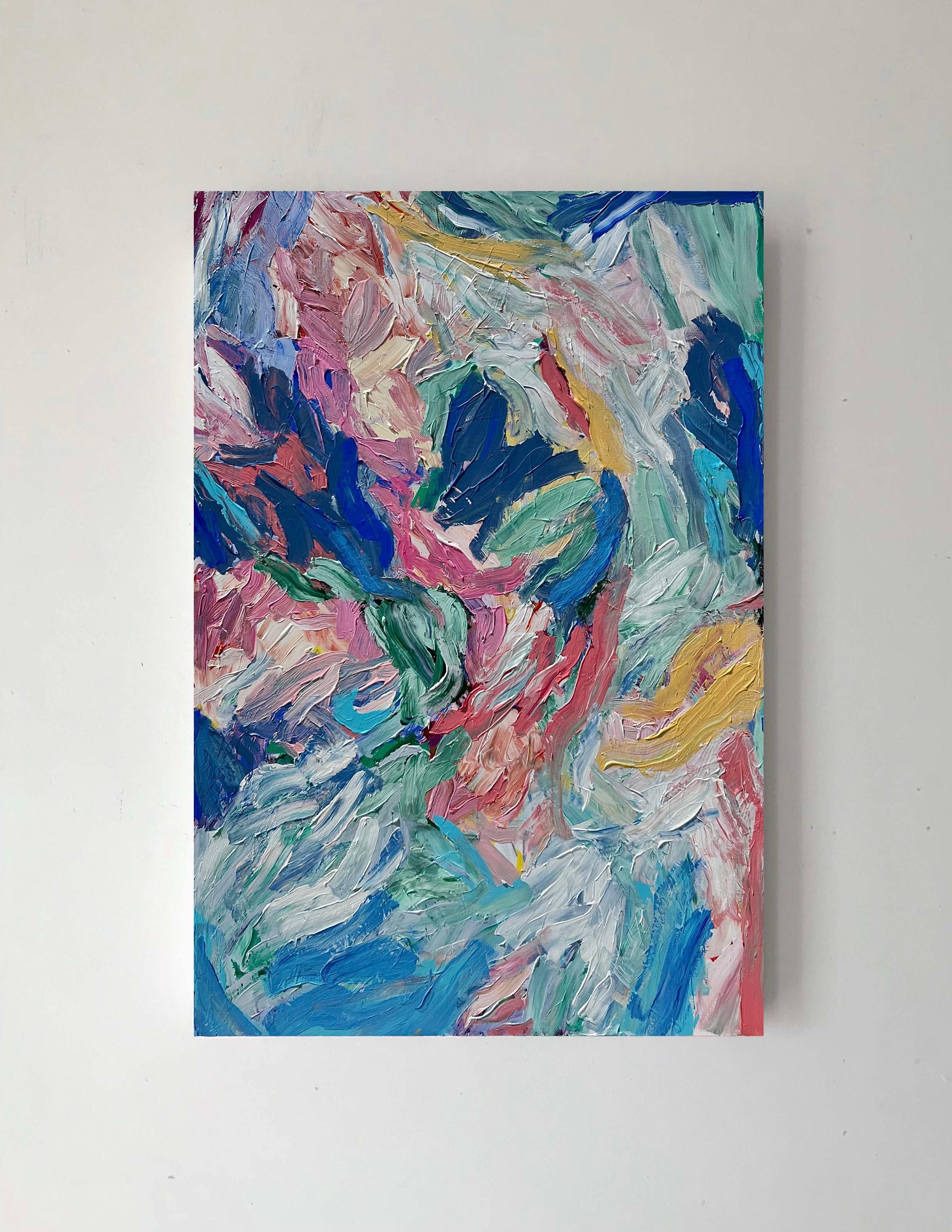 Specchio del cielo - Painting di Eliz Gündüz
