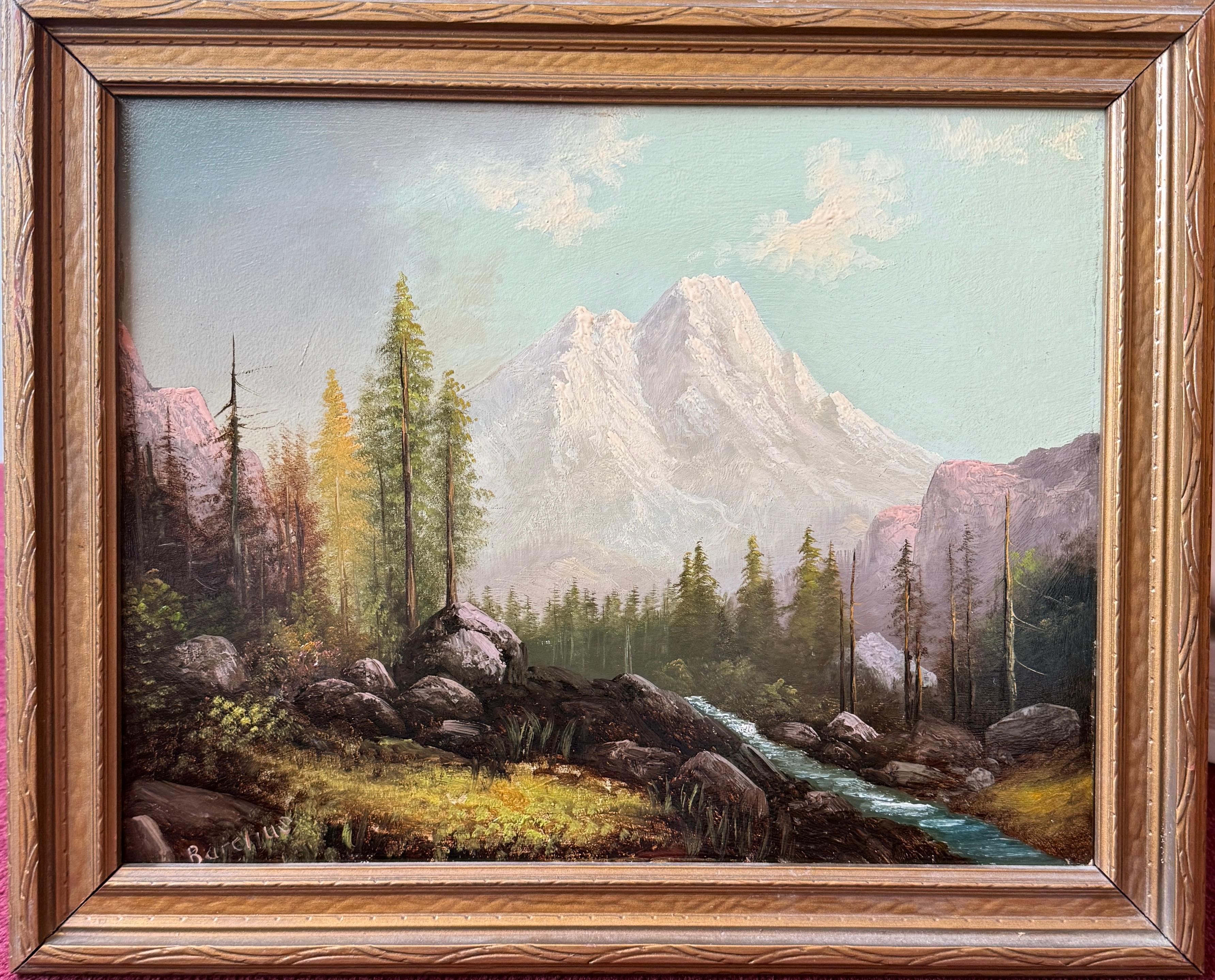 Mt. Shasta, California - Painting by Eliza Barchus