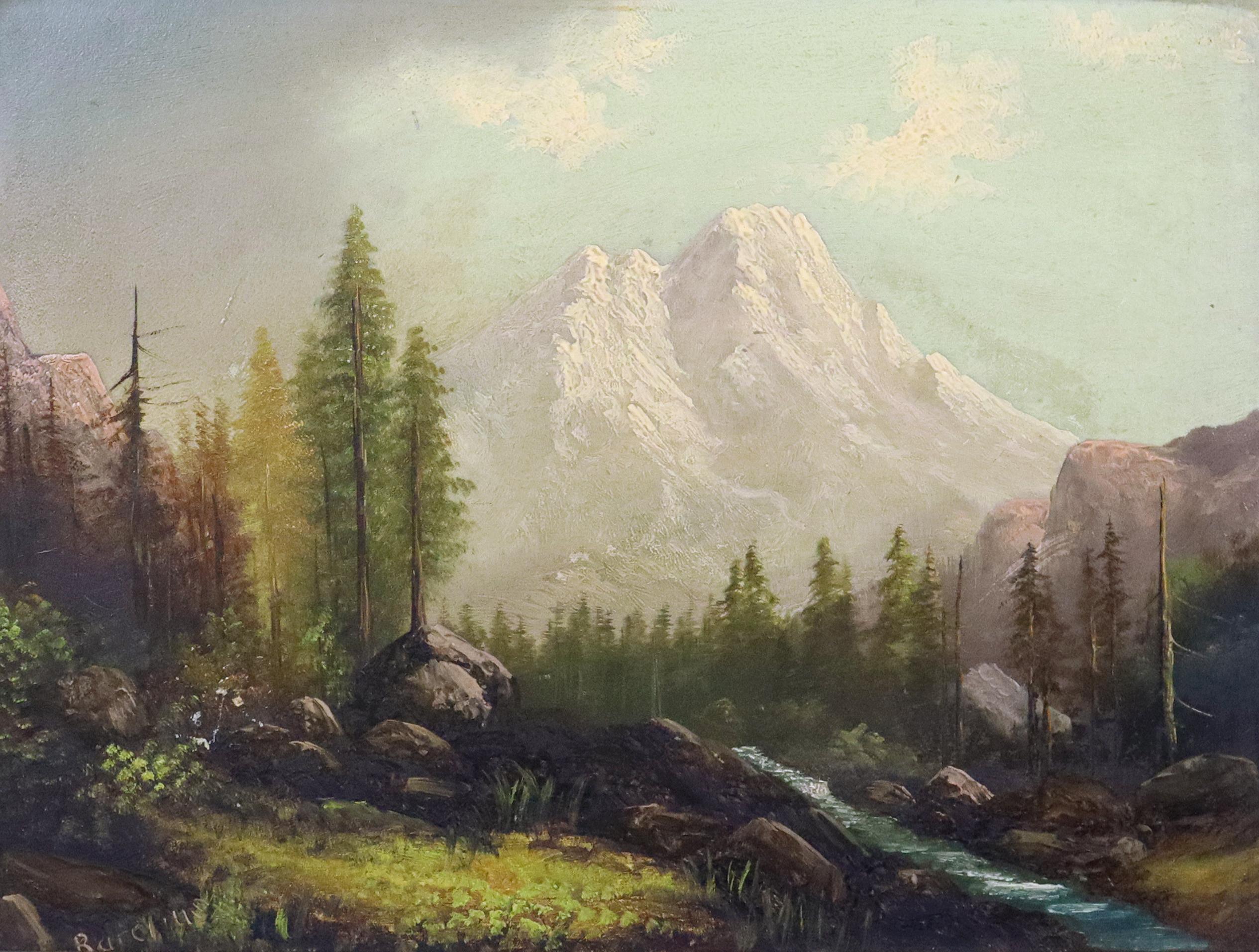 Landscape Painting de Eliza Barchus - Monte Shasta, California