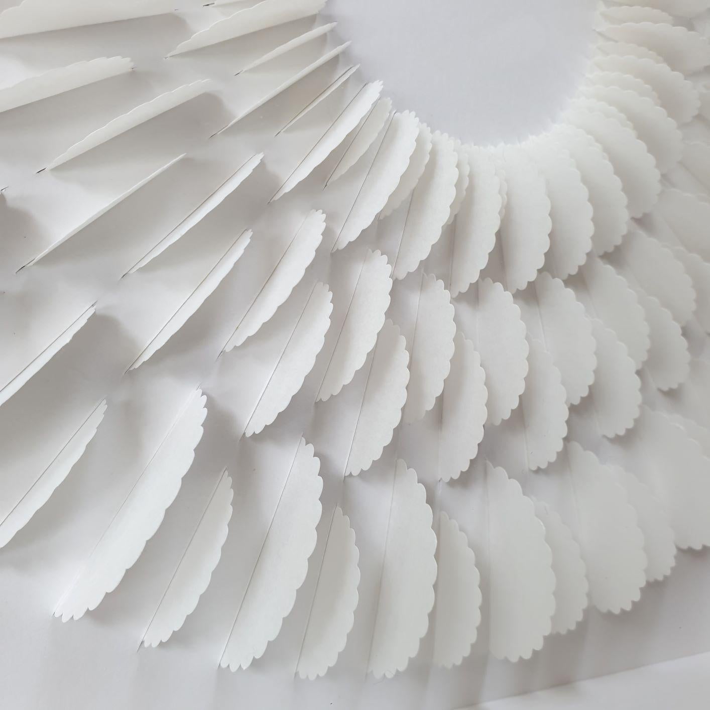 Circle Rozetta Air - contemporary modern abstract geometric paper relief 2