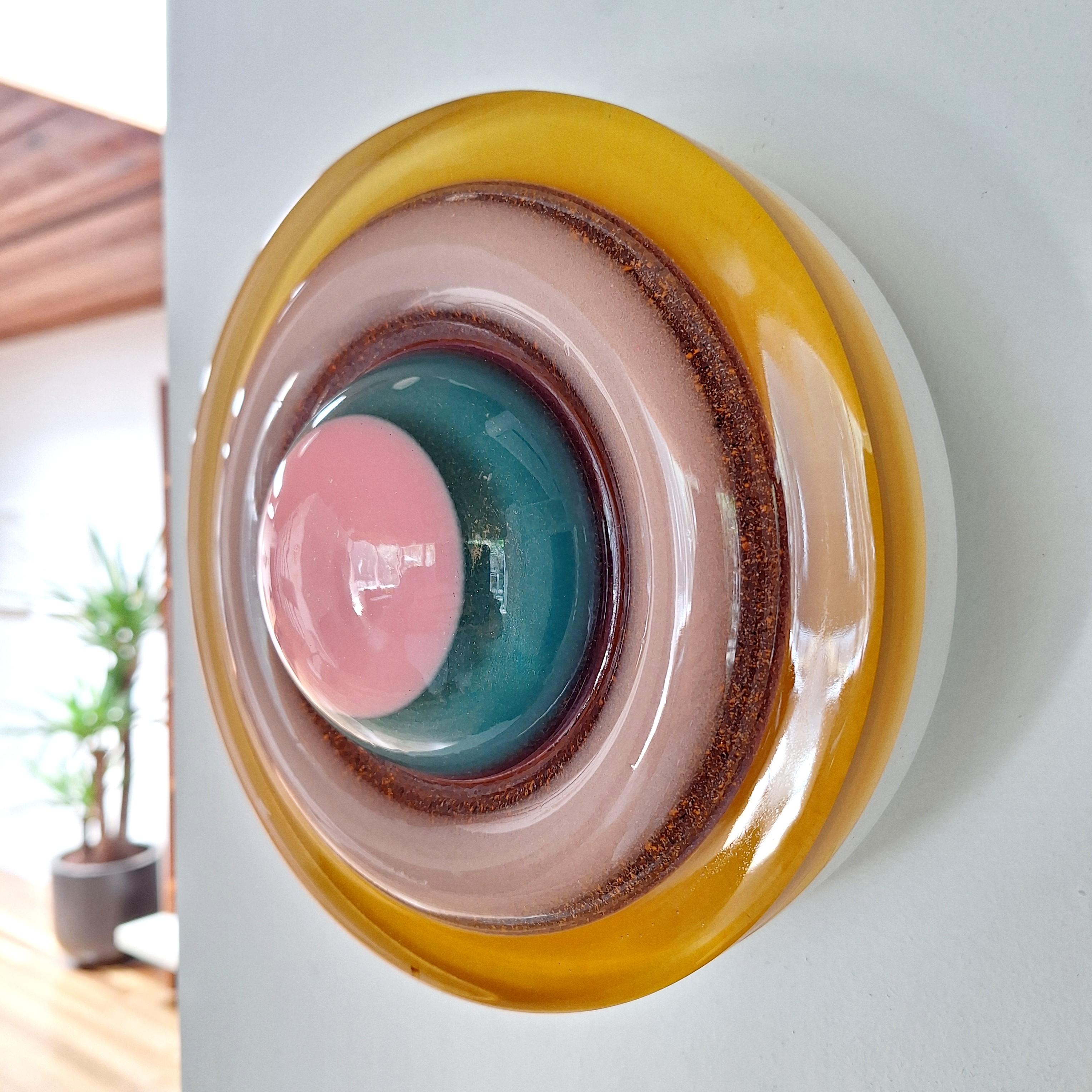 Planeta S VI - zeitgenössische moderne Mischtechnik Skulptur Malerei Relief im Angebot 2