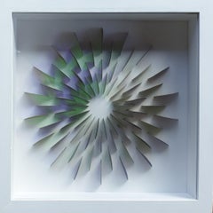 Small G&B - contemporary modern abstract geometric paper relief