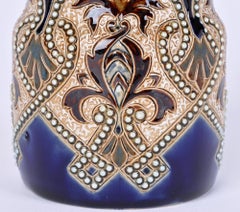 Eliza Simmance Doulton Lambeth Aesthetic Movement Beaker Vase