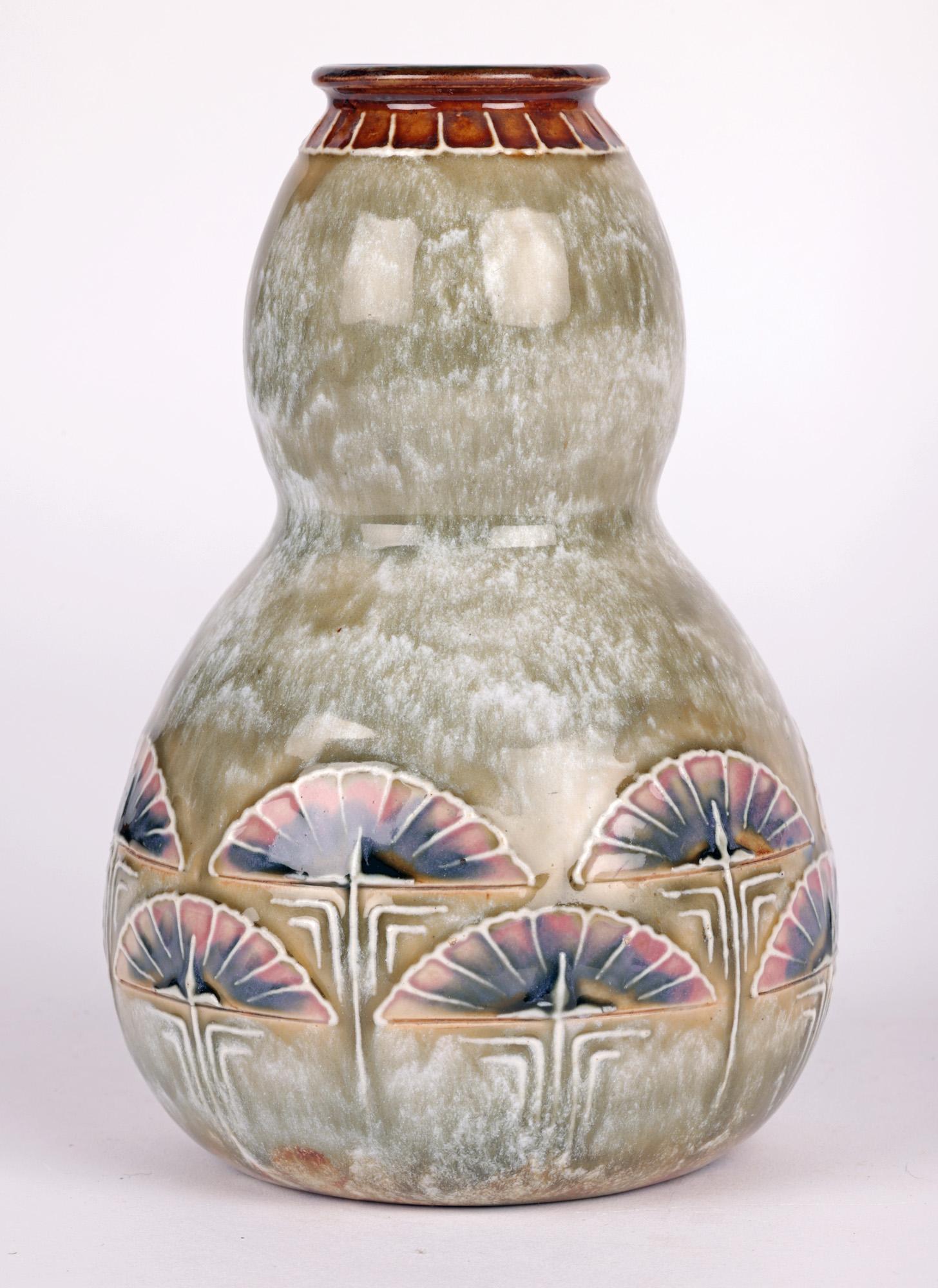Eliza Simmance Doulton Lambeth Art Nouveau Art Pottery Vase 3