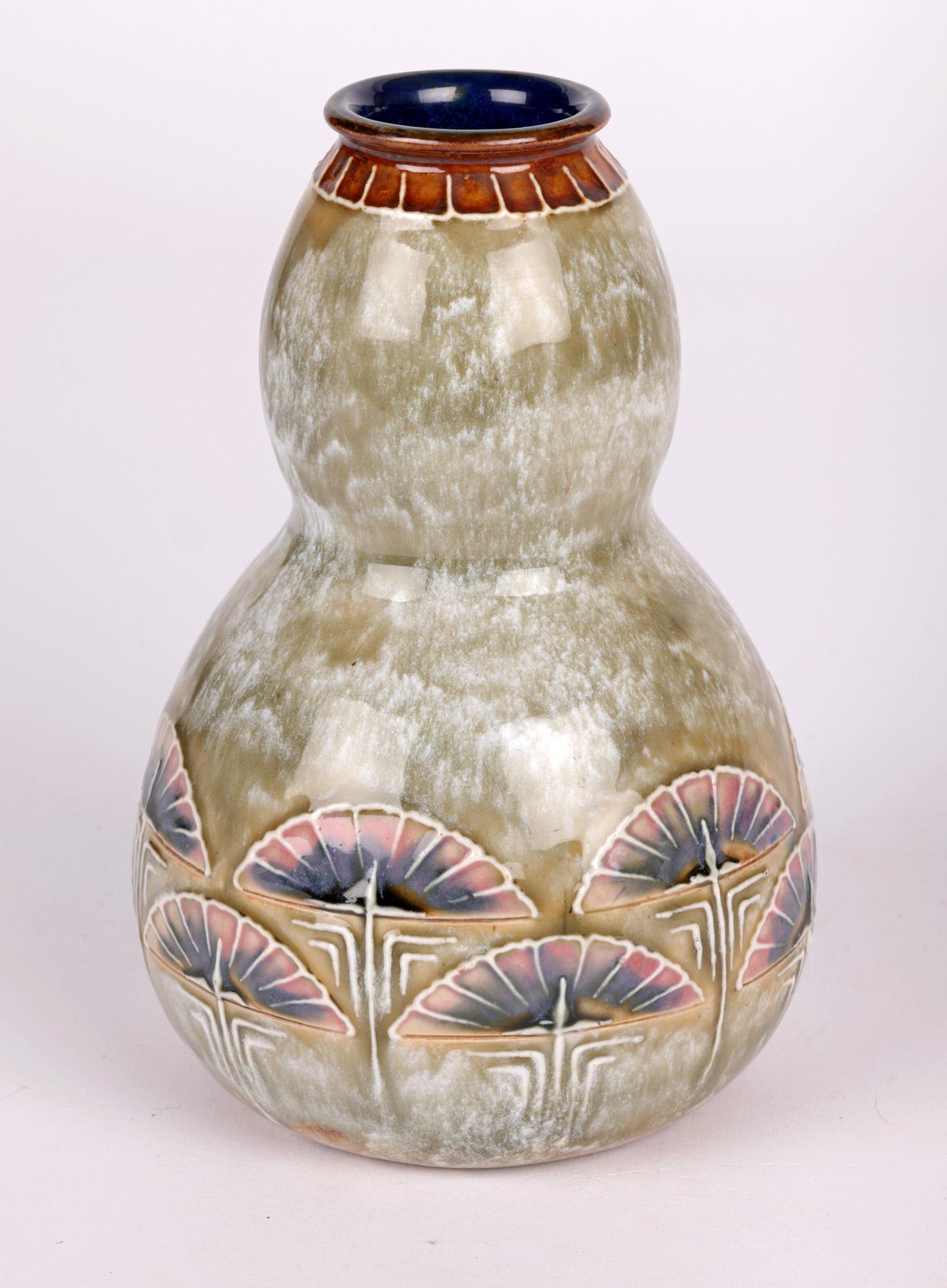 Stoneware Eliza Simmance Doulton Lambeth Art Nouveau Art Pottery Vase