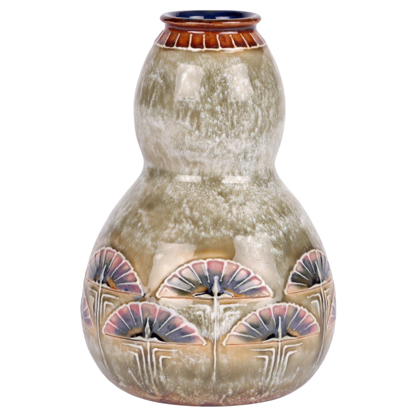 Eliza Simmance Doulton Lambeth Art Nouveau Art Pottery Vase