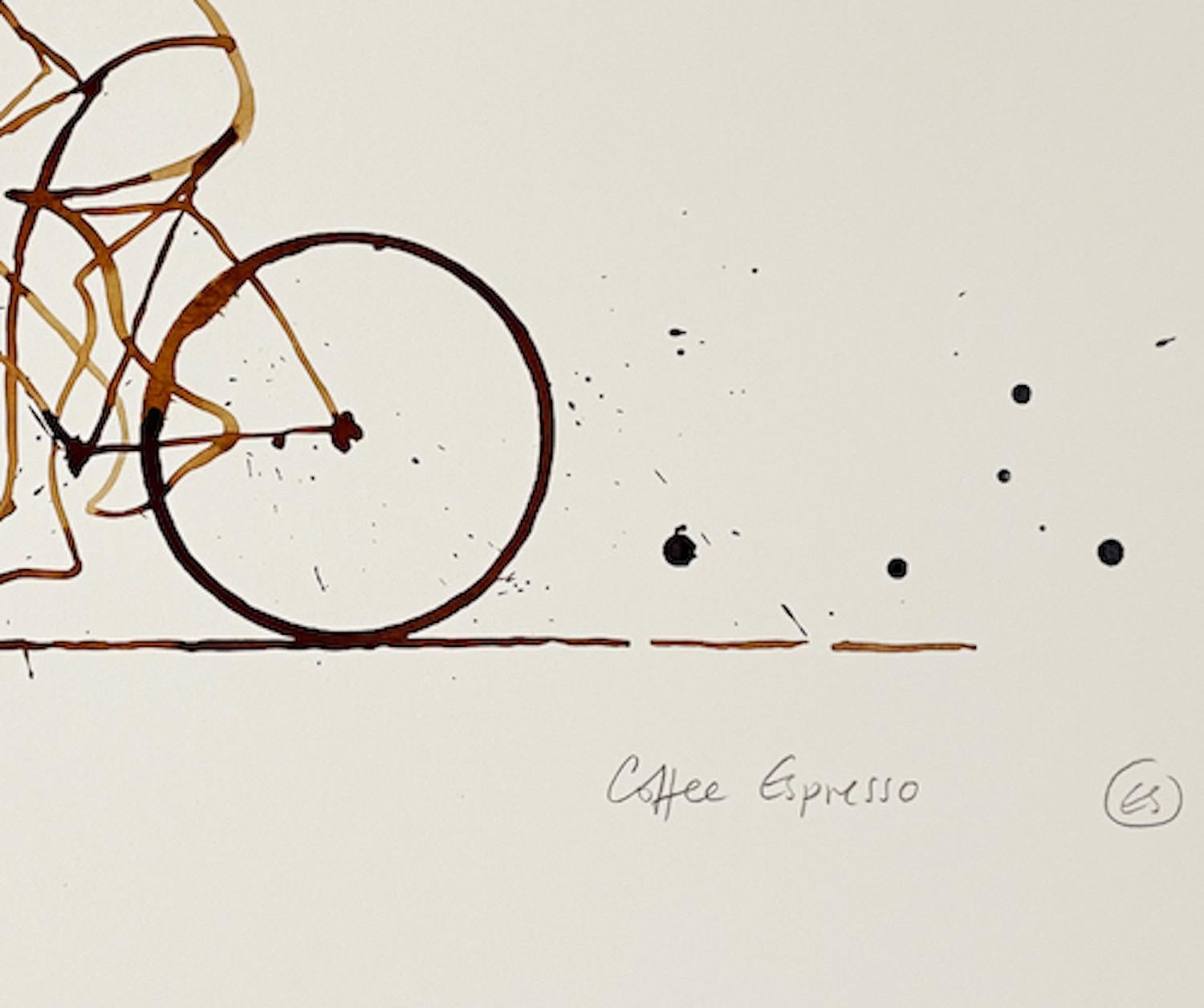 Coffee Espresso #13, Eliza Southwood, Contemporary drawing, Minimalist drawing For Sale 6