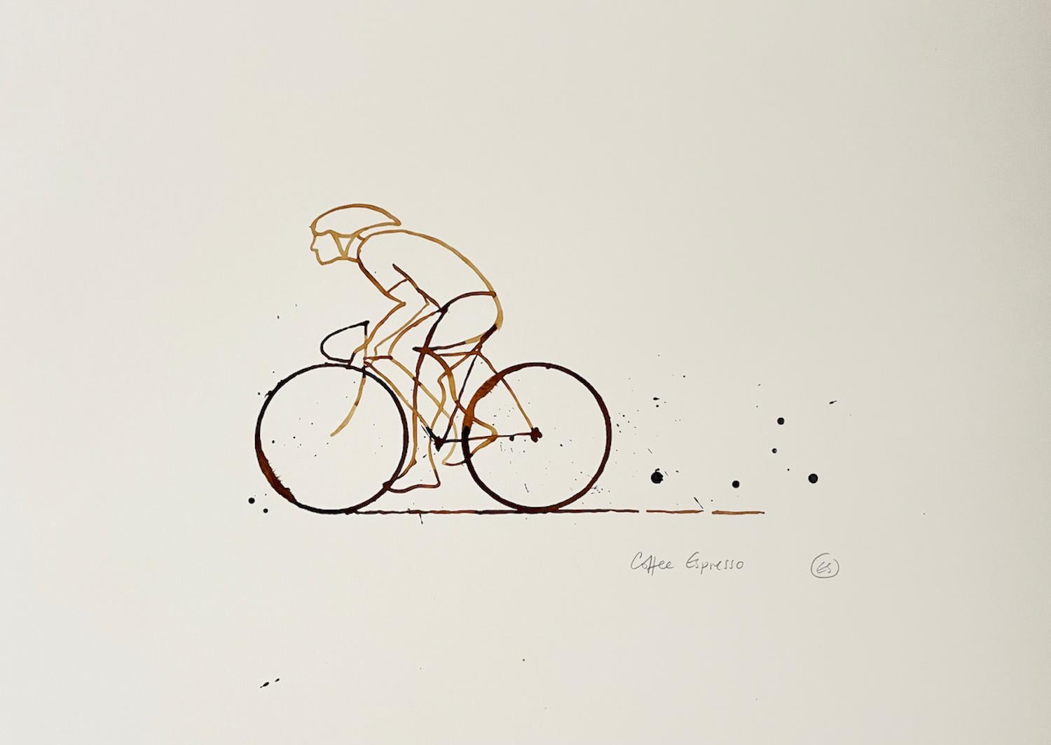 Coffee Espresso #13, Eliza Southwood, Contemporary drawing, Minimalist drawing