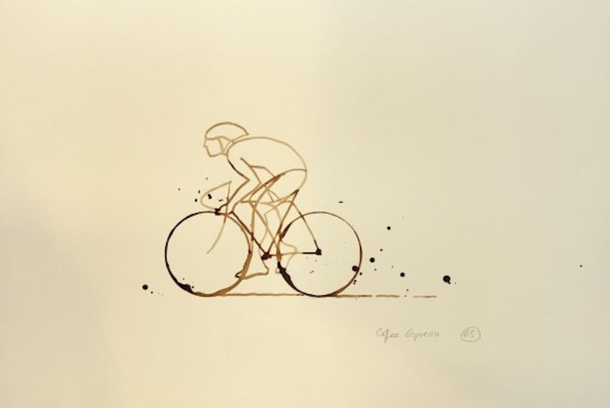Café Espresso #17, arte original, paisaje, deporte, naturaleza muerta, arte asequible