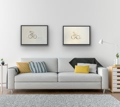 Café Espresso #22 & #20, diptyque, Café sur papier, Cyclisme, Original
