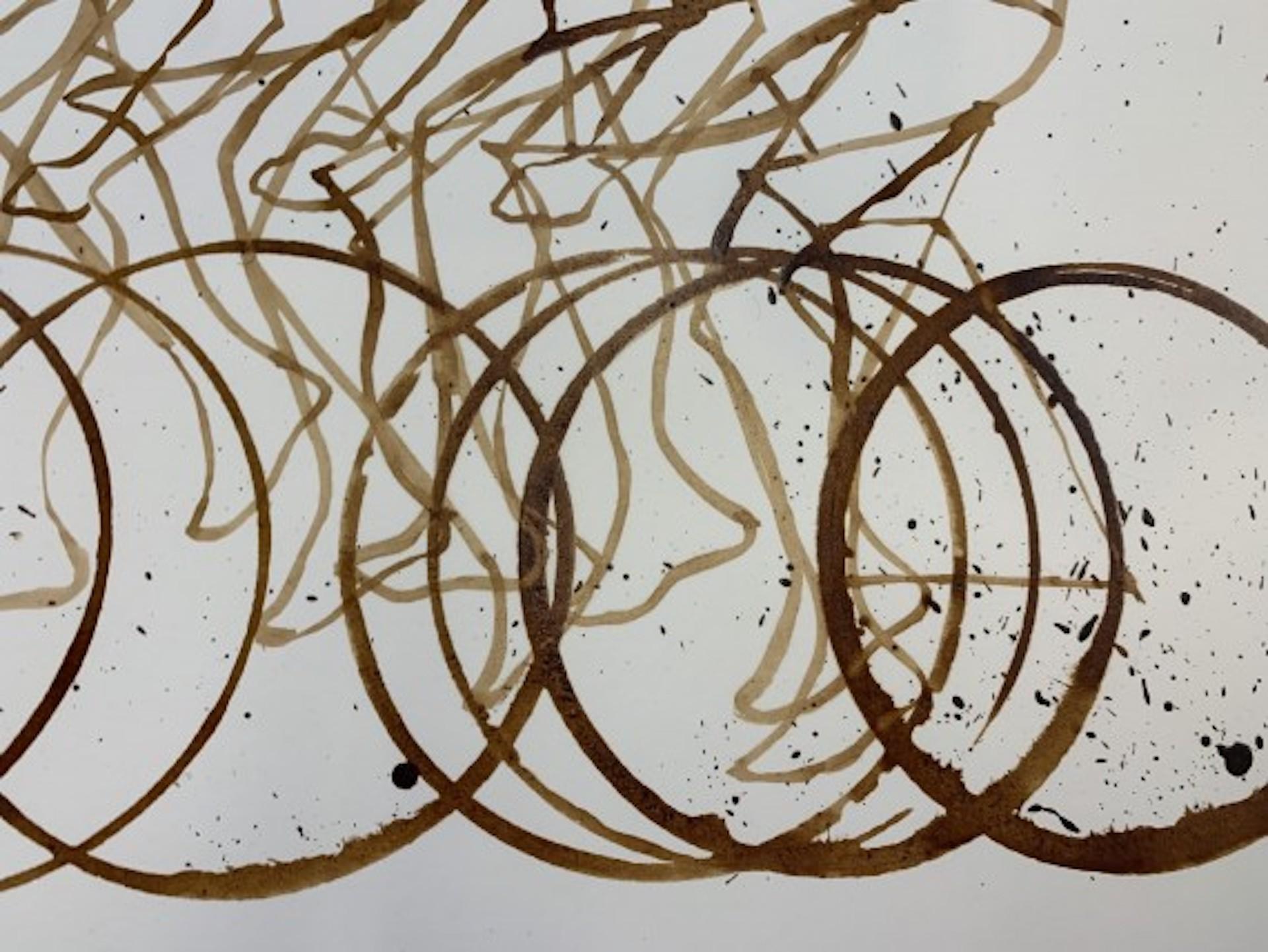 Coffee Peloton Series XIV by Eliza Southwood [2021]
original
Coffee on paper
Image size: H:83.7 cm x W:114 cm
Complete Size of Unframed Work: H:83.7 cm x W:114 cm x D:0.1cm
Sold Unframed
Please note that insitu images are purely an indication of how