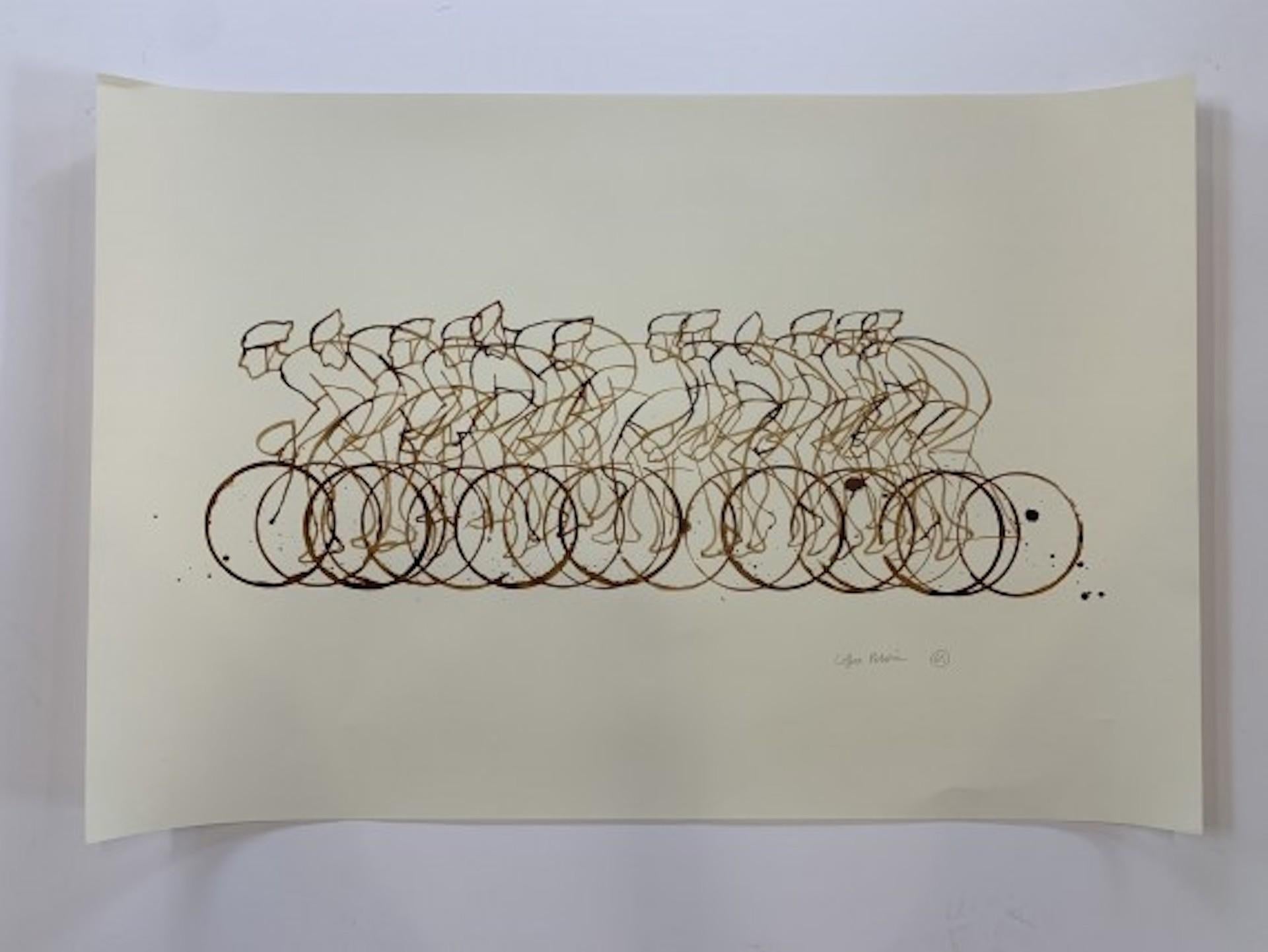 Coffee Peloton Serie XVI, Eliza Southwood, Arte accessibile, Opera d'arte originale in vendita 1