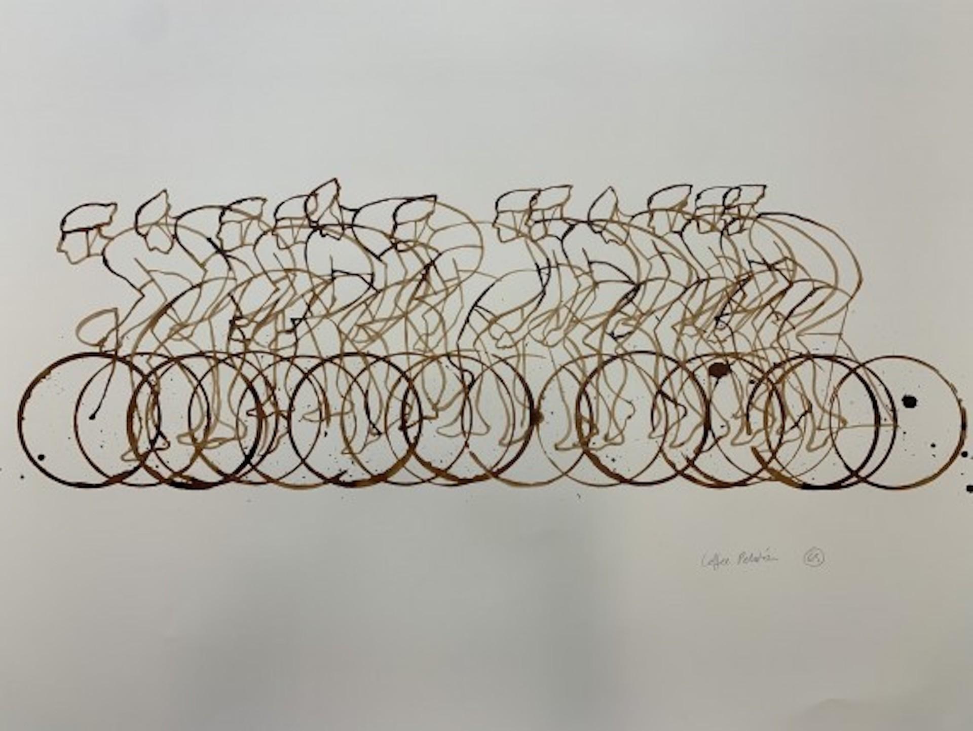 Coffee Peloton Series XVI, Eliza Southwood, Affordable Art, Original Artwork