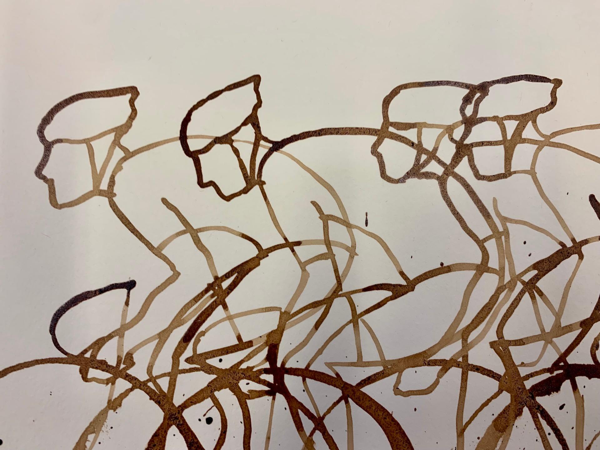 Coffee Peloton Series XVII by Eliza Southwood [2021]
original

Coffee on paper

Image size: H:42 cm x W:59.5 cm

Complete Size of Unframed Work: H:42 cm x W:59.5 cm x D:0.1cm

Sold Unframed

Please note that insitu images are purely an indication of