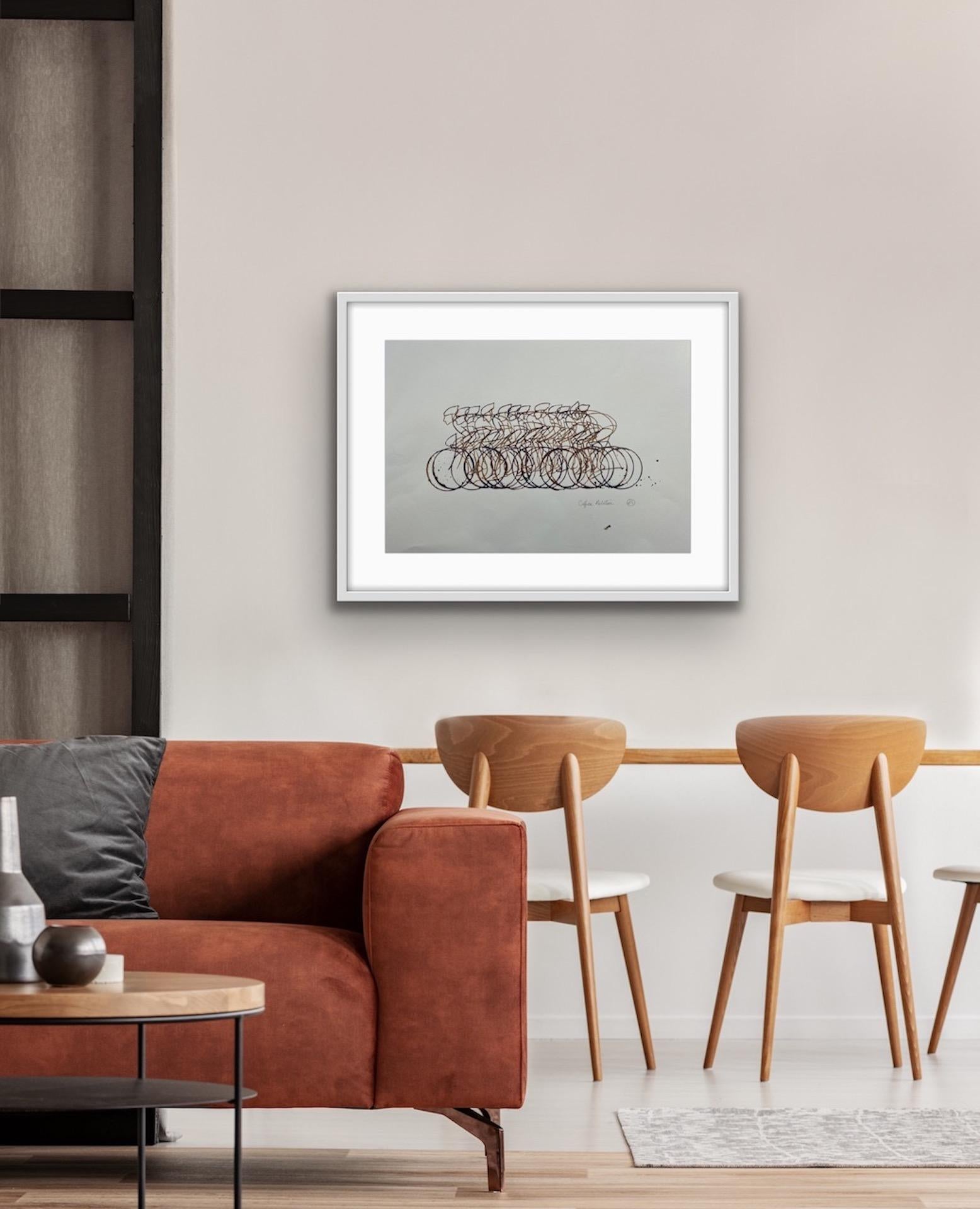 Eliza Southwood, Coffee Peloton Series 6, Art abordable, Art de la cyclisme en vente 6