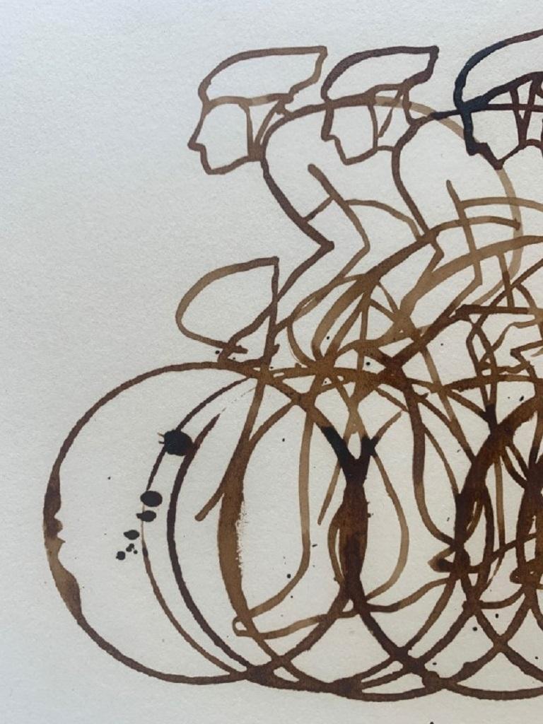 Eliza Southwood, Coffee Peloton Series XII, Art abordable, Art de la cyclisme en vente 5