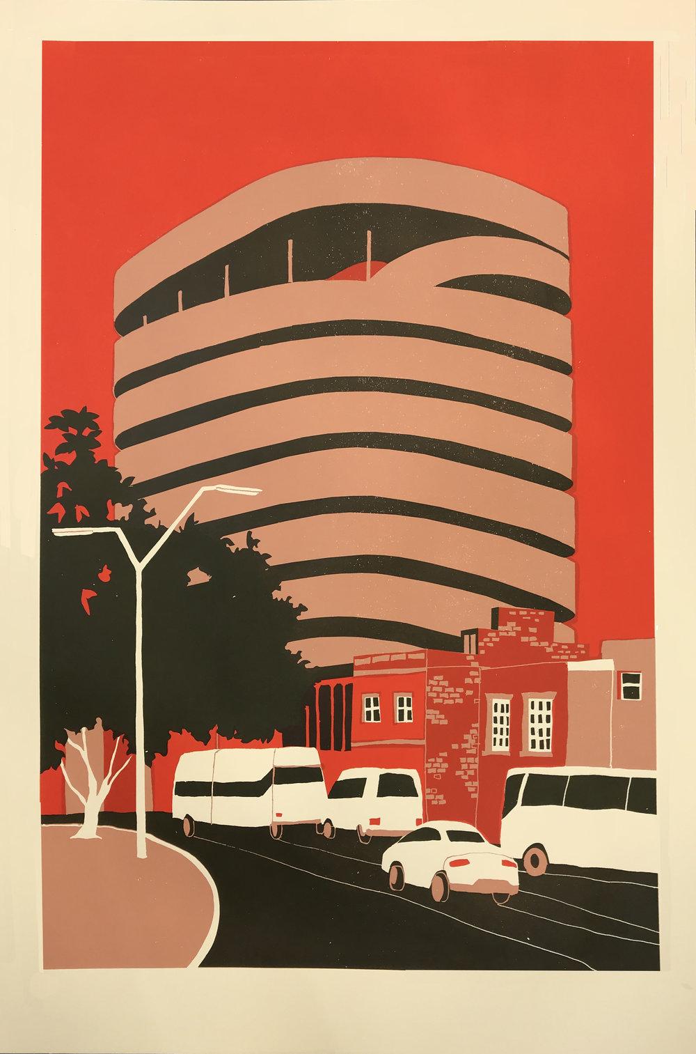 Parkhaus - Manaus, Limitierte Auflage, Architektur, Gebäude, Landschaft