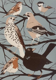 Eliza Southwood, Birds, Limited Edition Animal Silkscreen Print