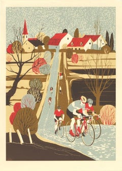 Eliza Southwood, Kwaremt, Limited edition cycling print