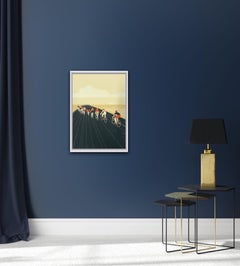 Eliza Southwood, Lines, Limited Edition Screen Print, Bicycle Art, Art Online