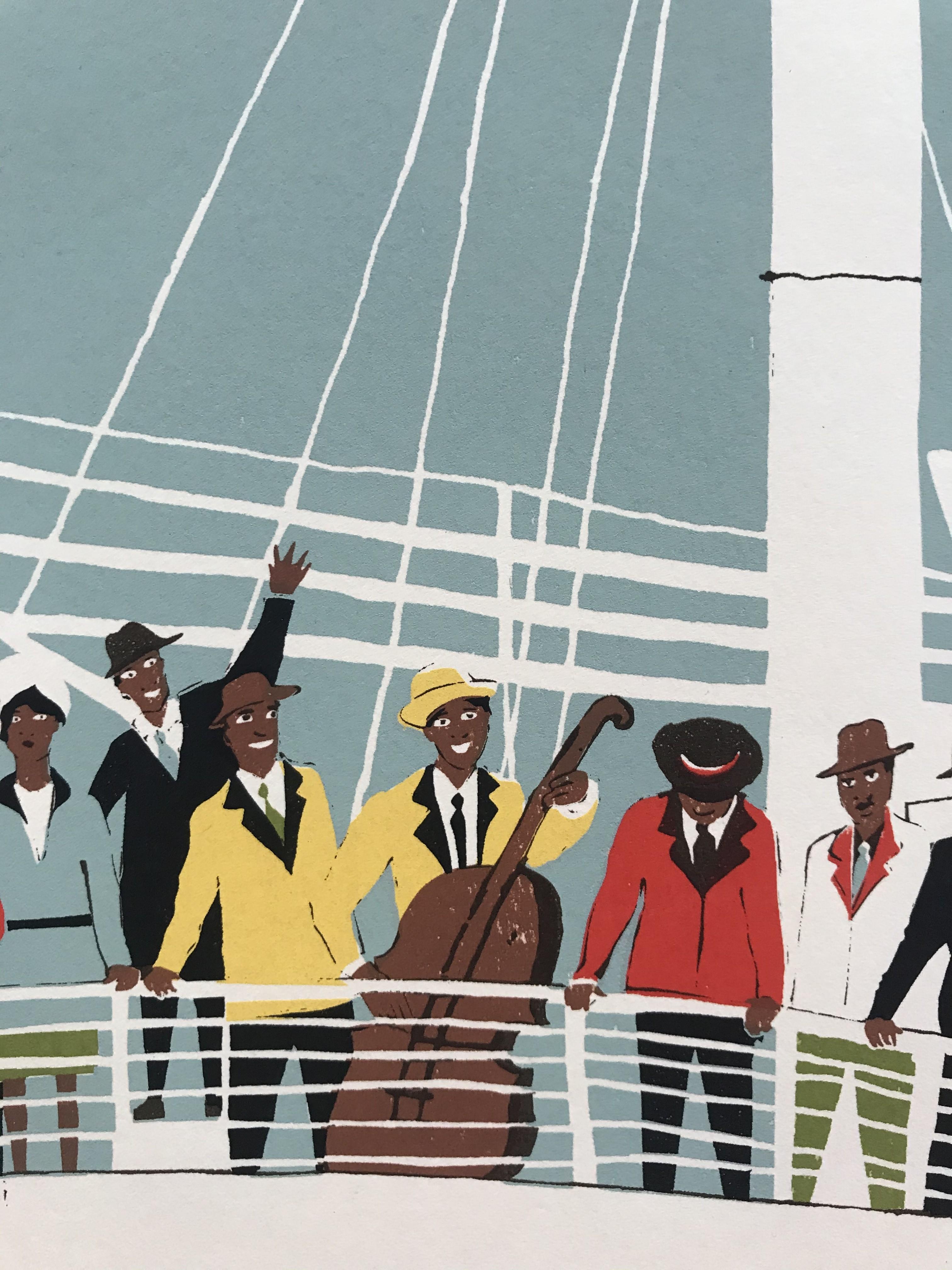 Eliza Southwood, London is the Place for Me, Limited Edition Print, Windrush Art 1