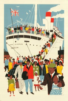 Eliza Southwood, Londres es el lugar para mí, Impresión de edición limitada, Windrush Art