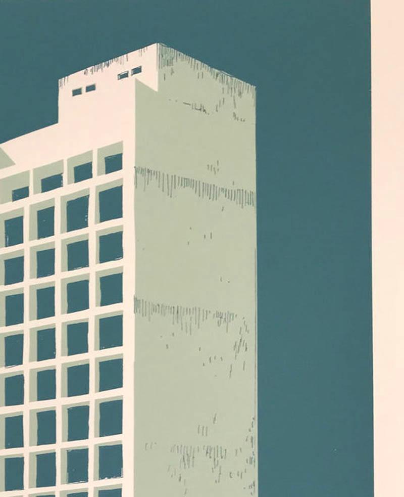 Tower Block - Manaus, Eliza Southwood, Serigrafía de edición limitada en venta 3