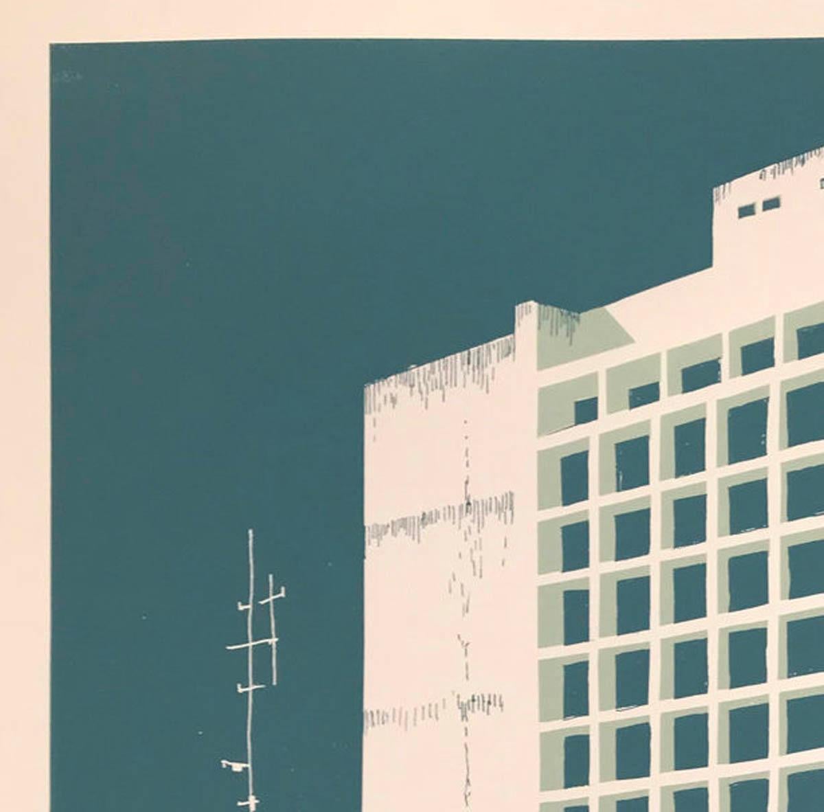 Tower Block - Manaus, Eliza Southwood, Serigrafía de edición limitada en venta 8