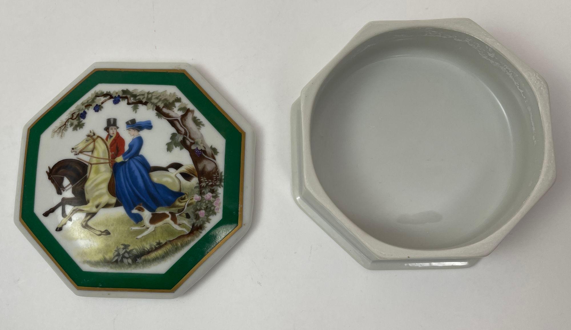 Elizabeth Arden Porcelain Box Southern Heirlooms Made In Japan For Sale 1