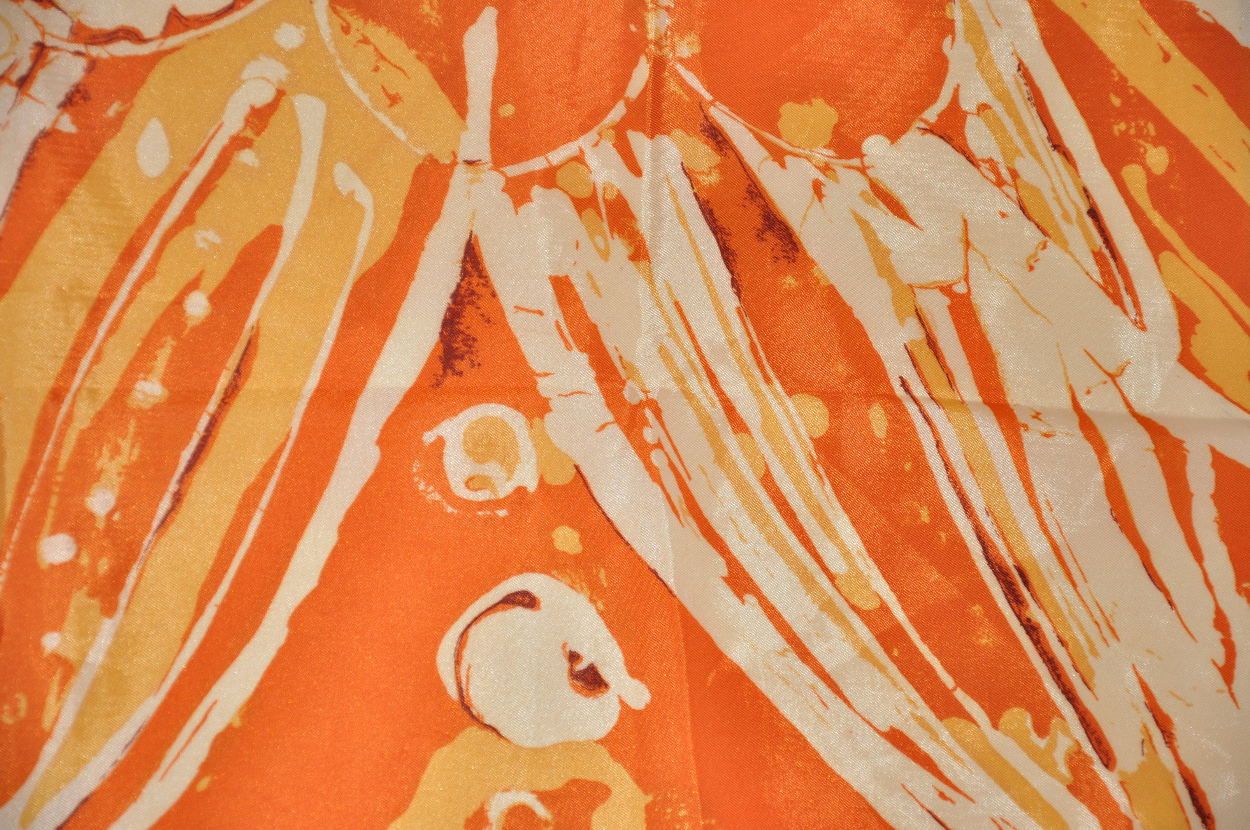 Elizabeth Arden Shades of Tangerine & Creams 