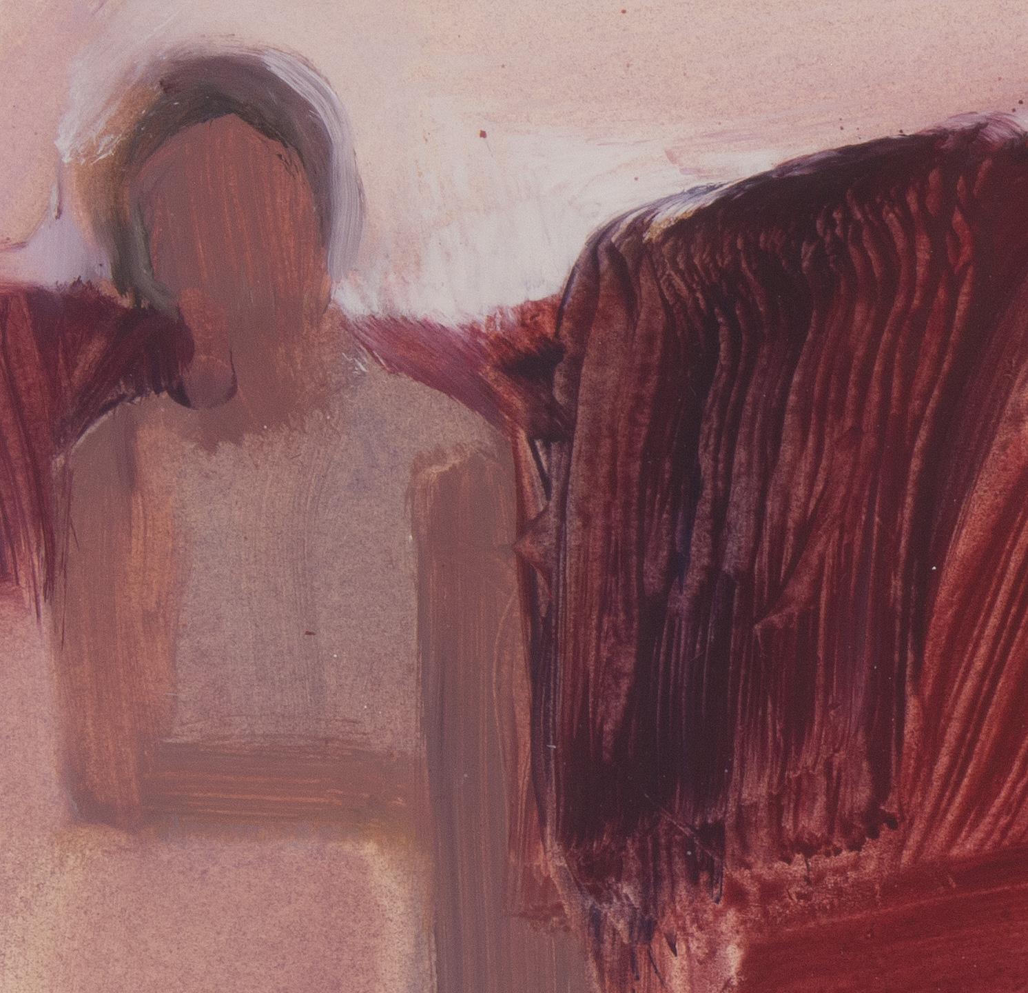 Opere figurative astratte dell'artista donna e allieva del PAFA Elizabeth Osborne - Painting Espressionismo astratto di Elizabeth C. Osborne