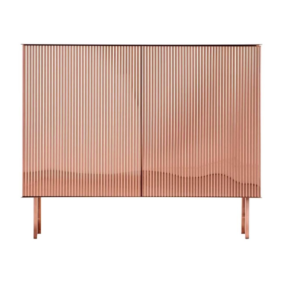 Elizabeth Cabinet in Copper by De Castelli