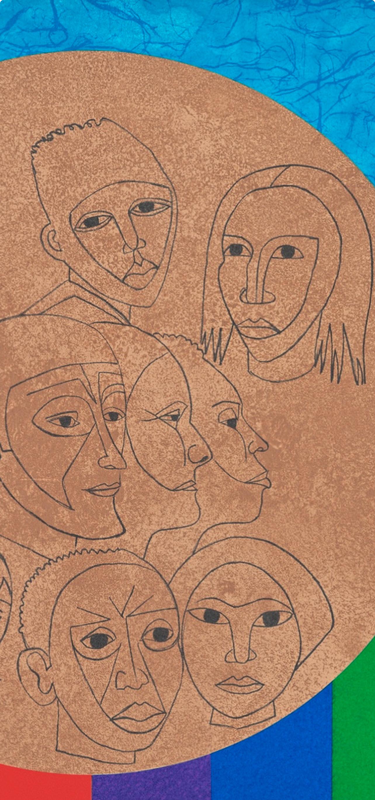 Toda la gente, para mi gente, Elizabeth Catlett en venta 3