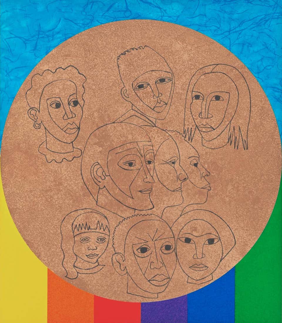 All the People, For My People, Elizabeth Catlett