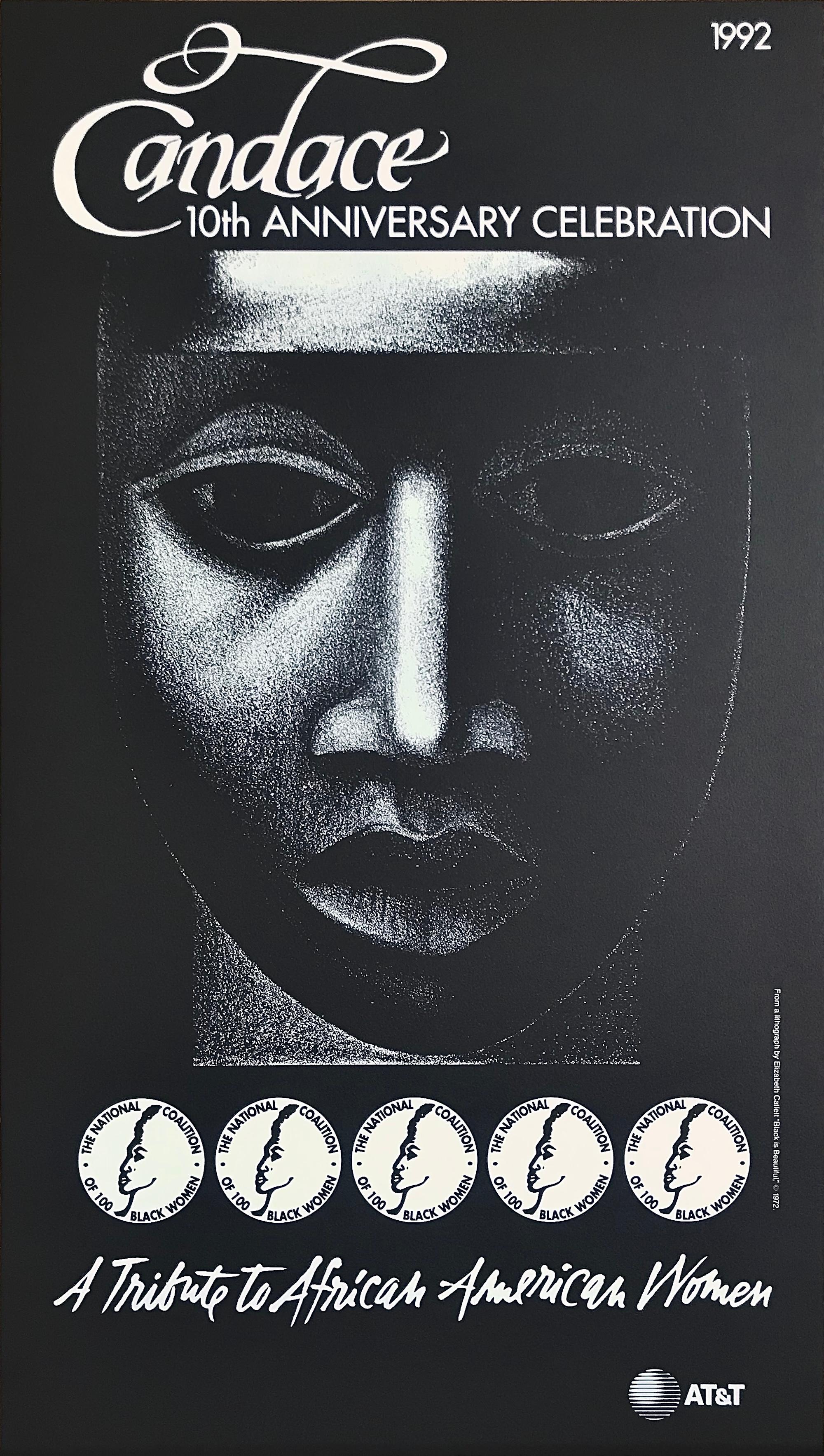 CANDACE 1992 Tribute To African American Women Black Woman Graphic Portrait Head