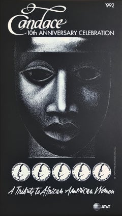 CANDACE 1992 Tribute To African American Women Black Woman Graphic Portrait Head