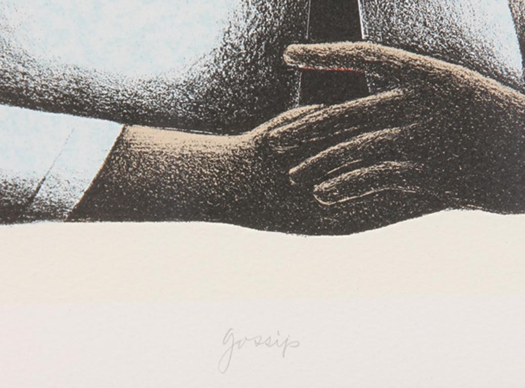 Cotilleo, Impresión de Elizabeth Catlett 2