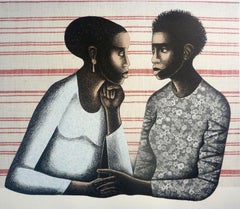 « Two African American Women share their views on life and love » (Deux femmes afro-américaines partagent leurs idées sur la vie et l'amour)