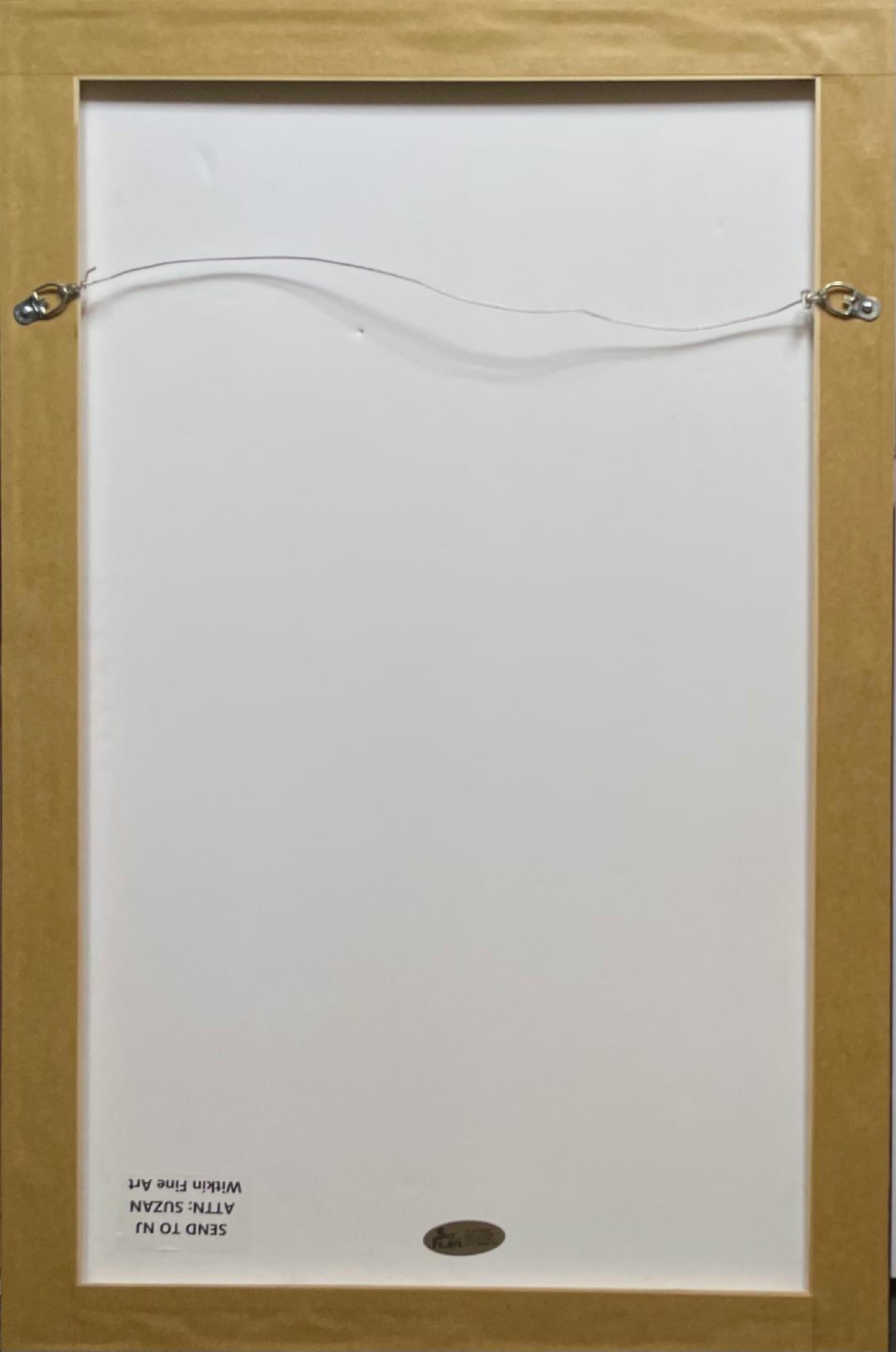 Homage to the Panthers, signierte/n Lithographie, ausgestellt in der Art Students League, gerahmt im Angebot 1