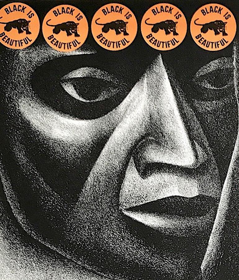 Lithographie signée NEGRO ES BELLO II, Black Is Beautiful, Black Power Movement - Contemporain Print par Elizabeth Catlett