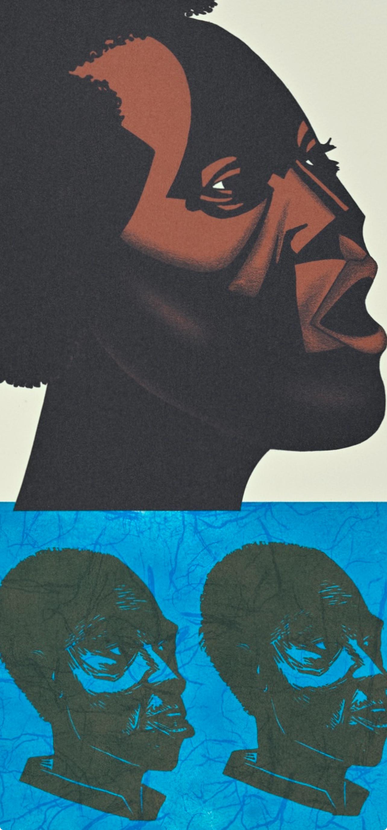 Cantando le loro canzoni, per il mio popolo, Elizabeth Catlett in vendita 1