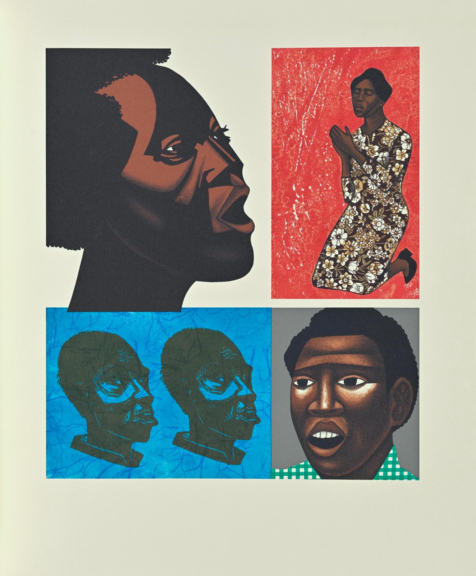 Cantando le loro canzoni, per il mio popolo, Elizabeth Catlett in vendita 3
