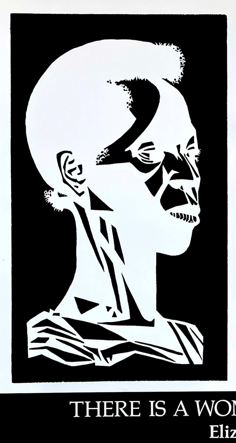 C'È UNA DONNA DI OGNI COLORE 1994 Poster d'epoca, donne nere, colori dell'arcobaleno - Print Contemporaneo di Elizabeth Catlett