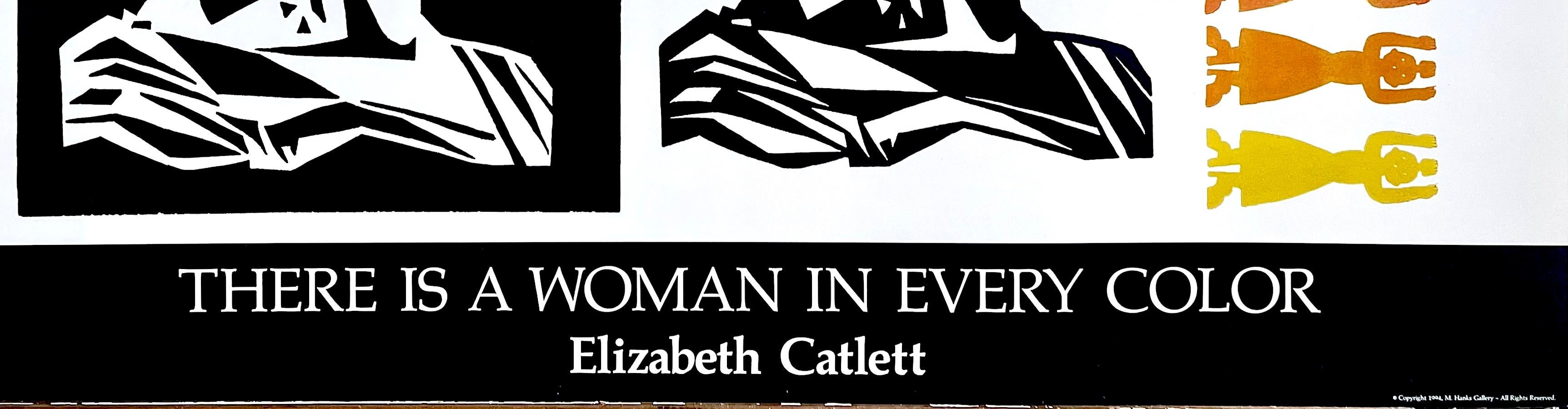 Elizabeth Catlett - C'È UNA DONNA DI OGNI COLORE

Raro poster litografico d'epoca riprodotto dopo la stampa xilografica originale di Catlett del 1975 intitolata THERE IS A WOMAN IN EVERY COLOR. 

Dimensioni della stampa: 24 x 30 pollici
Il poster